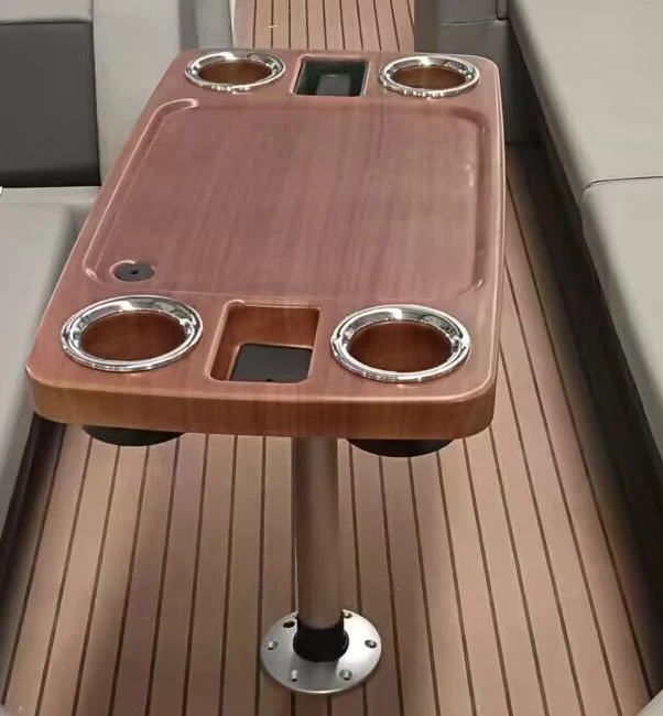 Rectangle Pontoon Boat Table Kit